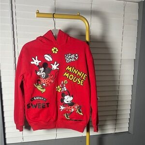 Disney Red Minnie Mouse Hoodie
